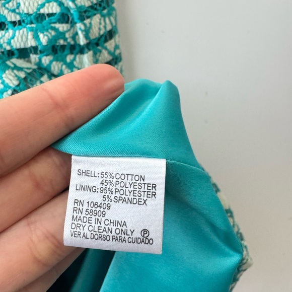 Antonio Melani Lace Dress V-Neck Sleeveless Party Cocktail Dress Size‎ 0 - Picture 3 of 7